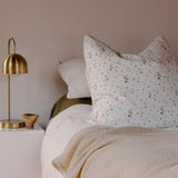 Organic Euro Pillowcase - Daisy