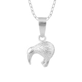 Sterling Silver Kiwi Necklace