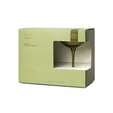 The Lou Coupe Glass - Set of 2 / Olive