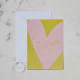 Love You Mum / Card