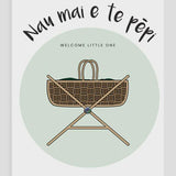 Nau mai e te pēpi - Baby Card