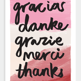 Gracias - Card