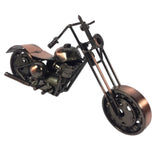 Copper Motorbike - 21cm
