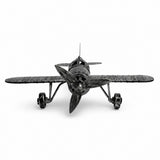 Metal Tiger Moth Plane