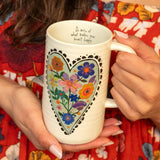 Latte Mug - Do More Heart Happy