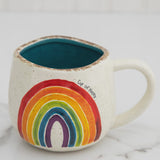 Artisan Coffee Mug - Rainbow