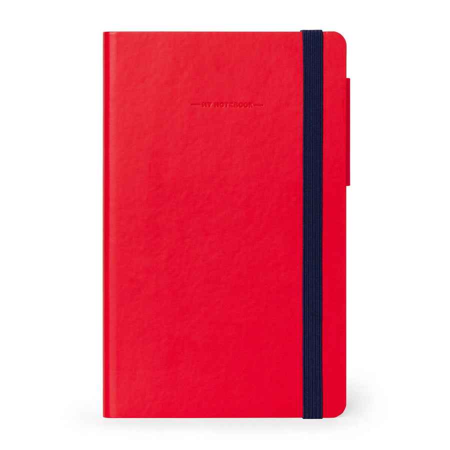 My Notebook - Medium Lined Red