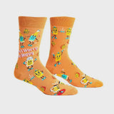 Dont Worry Be Happy - Men's Crew Socks