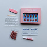 Pressing Nails - Mocha Blush (gel)