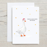 Christmas Goose - Card