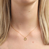Gold Blossoming Sunflower Choker