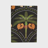 Kiwi Tropics with Nikau's - A5 Notebook