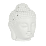 White Buddha Head - Oil Burner