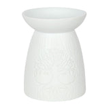 White Ceramic Tree of Life - Oil Burner