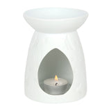 Butterfly White Ceramic - Oil Burner