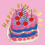 Heart Cake  - Card