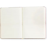 A6 Textured Soft Cover Notebook - Neon Floral Peacock