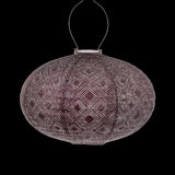 Outdoor LED Solar Lantern - Oval 40cm