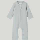 Footless Onesie Zipsuit - Sky / 0-3mnths