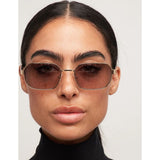 Otra Sunnies - Hannah - Gold/Smokey Brown