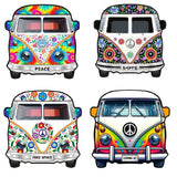 Kombi Van - Ceramic Coasters S/4
