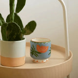 A Dopo Flower Ceramic Candle - Cactus Flower / 226g