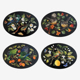 Oval Placemat - Set Of 4 - NZ Birds