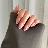Pressing Nails - Baby Pink Tip (gel)