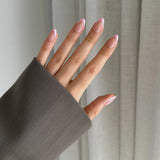 Pressing Nails - Baby Pink Tip (gel)