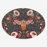 Oval Placemat - Set Of 4 - Damask