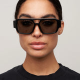 Otra Sunnies - Presley - Black/Smoke