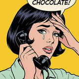 Send Chocolate Pop Art - Black Box Framed