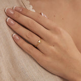 Aphrodite Heart Ring Gold