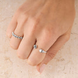 Seven Skulls Stacker Ring
