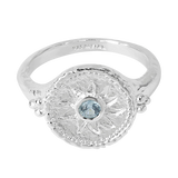 Helios Blue Topaz Ring