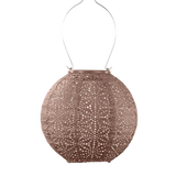 Outdoor LED Solar Lantern - Round 20cm