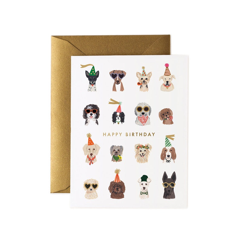 Party Pups Birthday - Card
