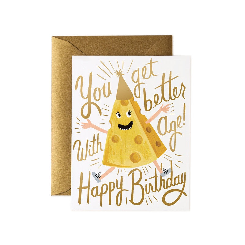 Better With Age Birthday - Card