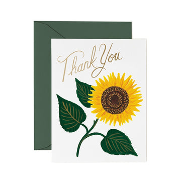 Sunflower Thank You - Card