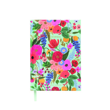 Fabric Journal - Ruled - Large - Garden Party
