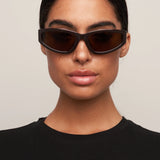 Otra Sunnies - Raci - Dark Chocolate/Brown