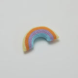 Crochet Rainbow Rattle