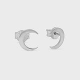 Moon Crescent Studs