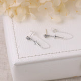 Dagger and Skull Chain Studs