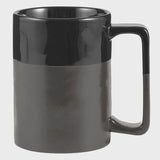 Organic Mug - Glossy Black/ Matte Black