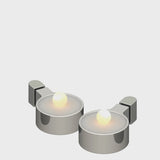 Sirus Amalia Tealight - s/2 Chrome