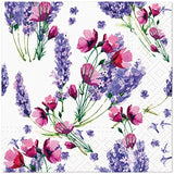 Fragrant Lavender Cocktail Napkins