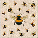 We Care Dancing Bees Cocktail Napkins