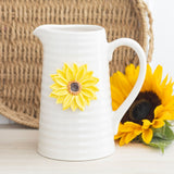 Hello Sunshine Ceramic Flower Jug