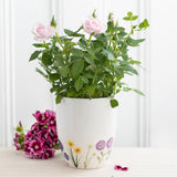 Wildflower Ceramic Plant Pot